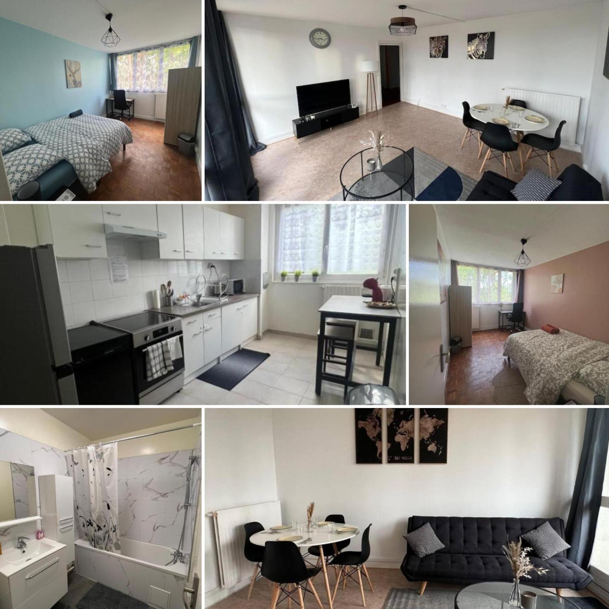 Appt T3, 65 M2 Proche De Paris Apartment Méry-sur-Oise Exterior foto